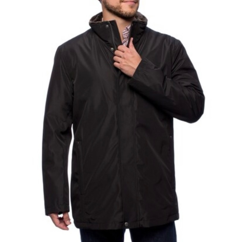 Cole Haan Signature Men's SMALL Jacket with Faux Fur Lining